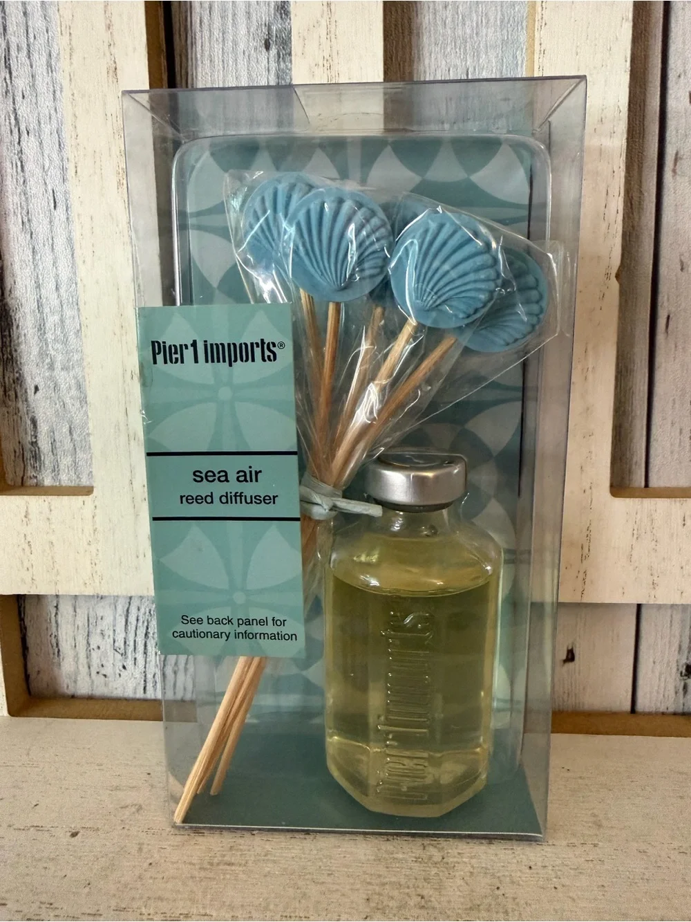 Pier 1 One Imports SEA AIR Home Reed Diffuser & Oil 0.95oz Discontinued Rare New